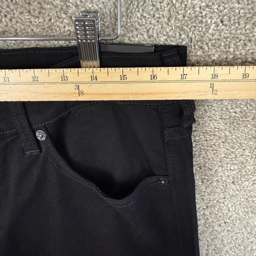 True Religion Geno Relaxed Slim Jeans Mens 32x34 Body Rinse Black 105714 NEW